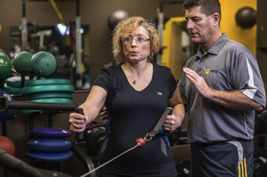 Personal training session